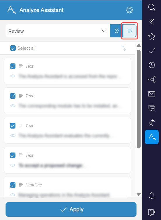 Edit individual operation