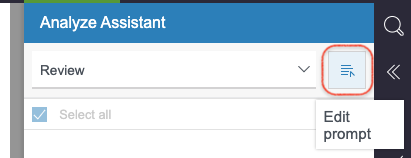 Analyze Assistant