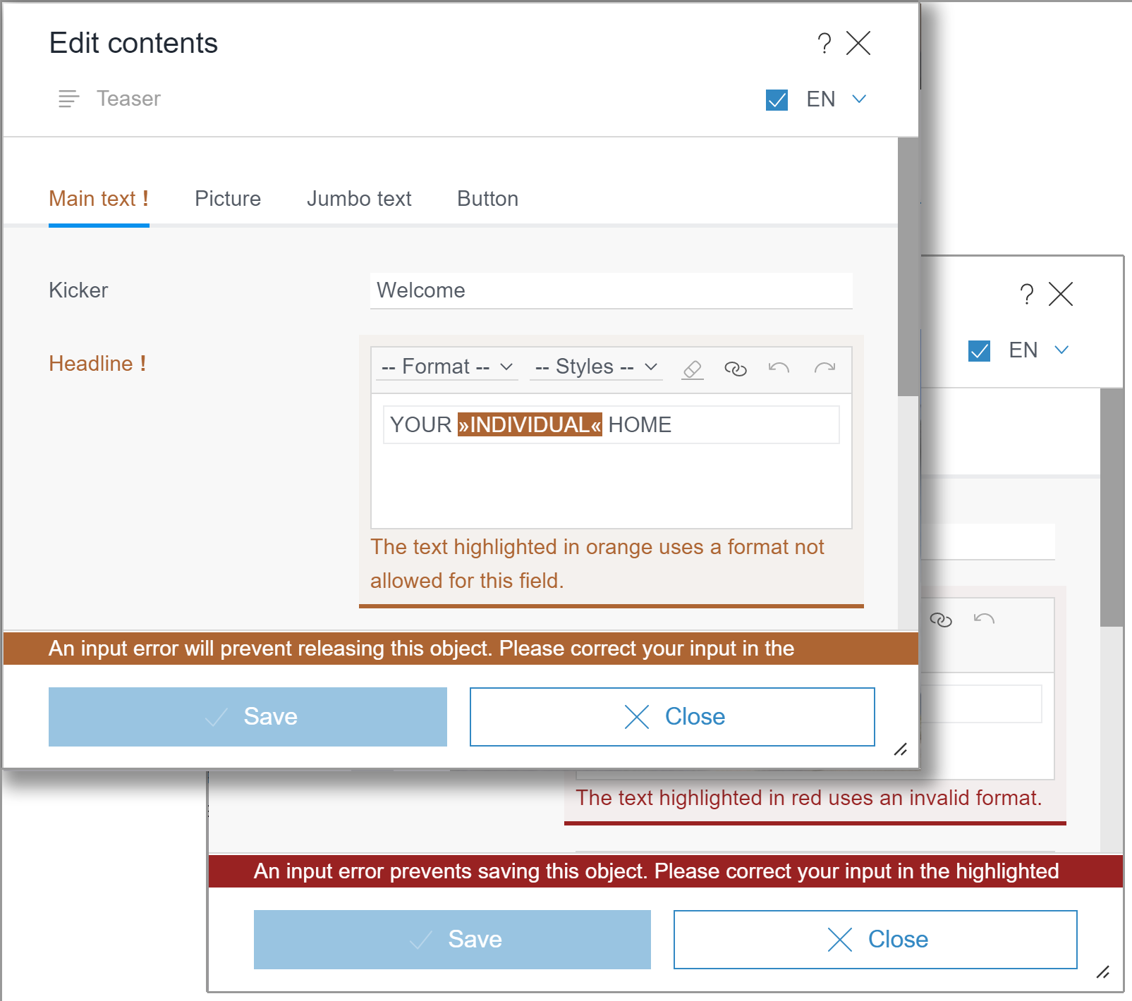UID=contentcreator_dom_ungueltige_formatierung