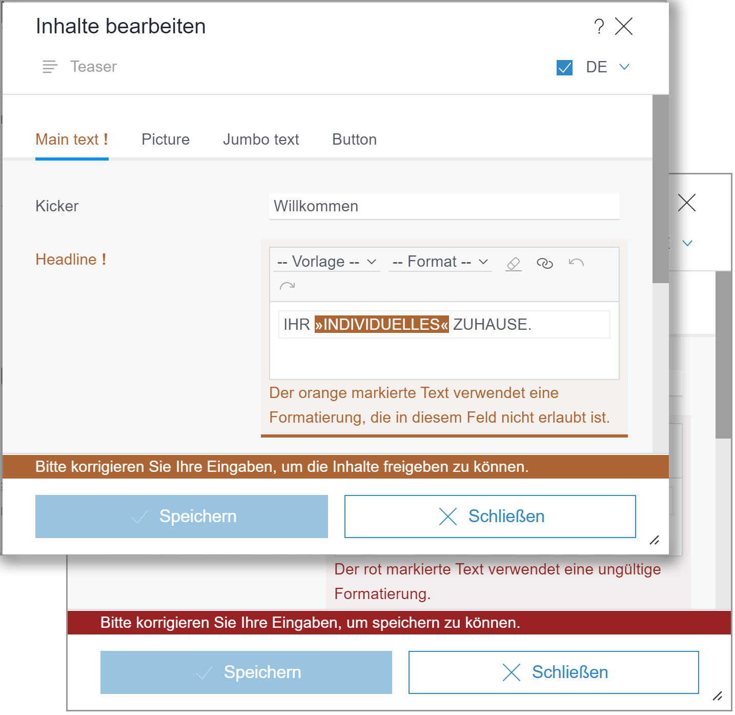 UID=contentcreator_dom_ungueltige_formatierung
