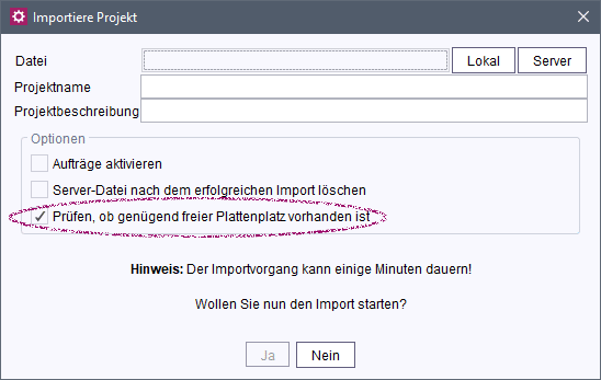 UID=servermanager_projekt_importieren_markiert