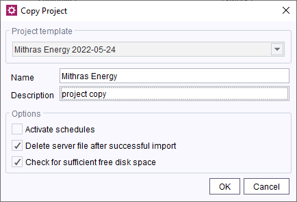 Project copy
