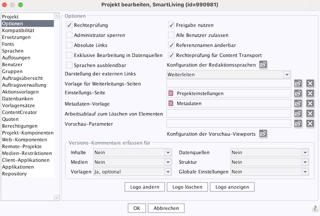 Rechteprüfung für Content Transport